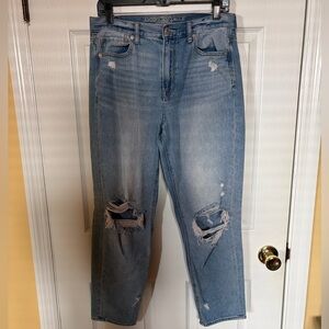 American Eagle high rise mom jeans